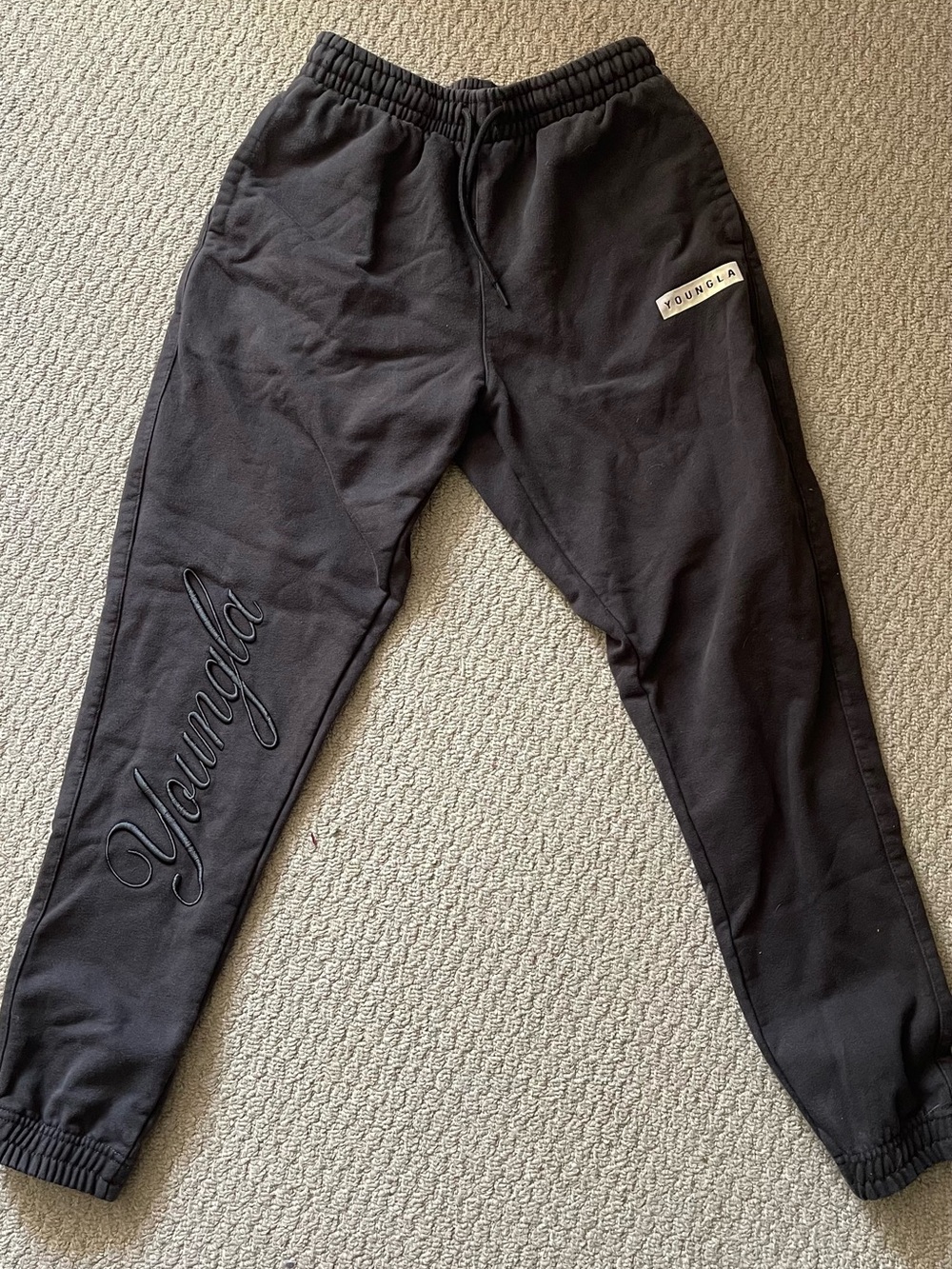 Youngla Black Signature joggers